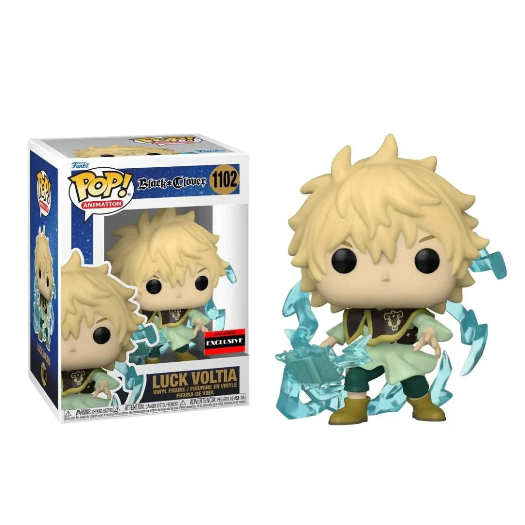 Funko Pop! Animation - Black Clover - Luck Voltia 1102 *AAA Anime Exclusive* *CLEARANCE*