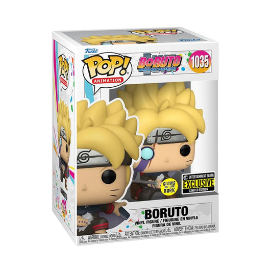 Funko Pop! Animation - Boruto Naruto Next Generation - Boruto (Glows in the Dark GITD) 1035 *Entertainment Earth Limited Edition Exclusive**LIQUIDATION*