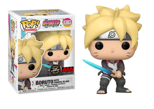 Funko Pop! Animation - Boruto Naruto Next Generation - Boruto with Chakra Blade (Glows in the Dark GITD) *CHASE* 1383 *AAA Anime Exclusive*