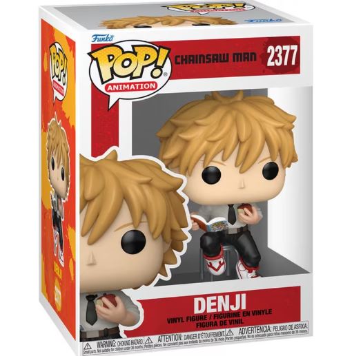 Funko Pop! Animation - Chainsaw Man - Denji (Reading) 2377