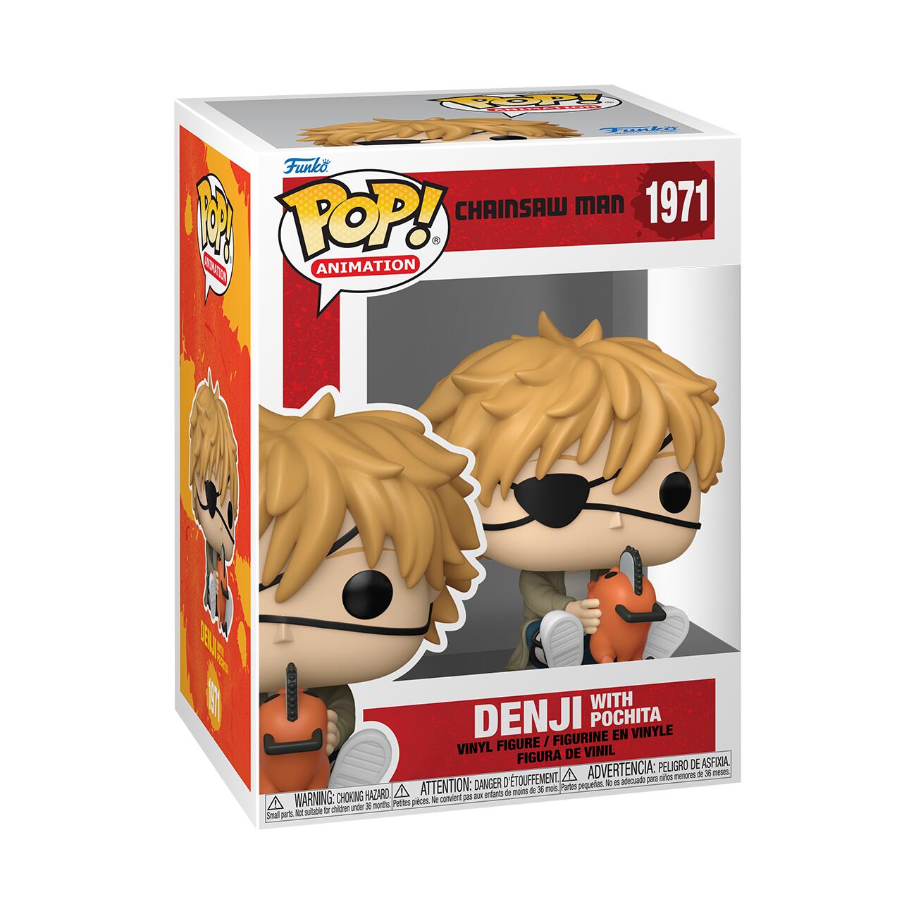 Funko Pop! Animation - Chainsaw Man - Denji with Pochita 1971