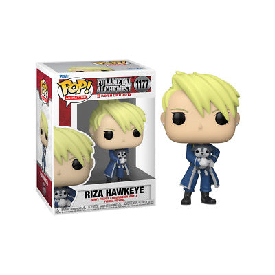 Funko Pop! Animation - Fullmetal Alchemist Brotherhood - Riza Hawkeye with Dog 1177 *LIQUIDATION*