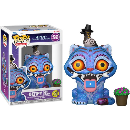 Funko Pop! Animation - Kpop Demon Hunters - Derpy with Sussie 2260 *Glows in the Dark*