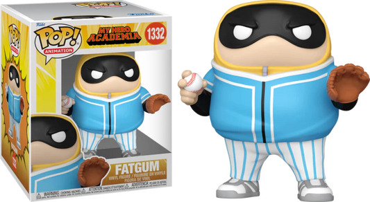 Funko Pop! Animation - My Hero Academia - Fatgum (Hero League Baseball) 6" 1332 *Liquidation*