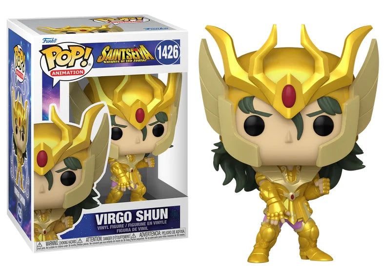 Funko Pop! Animation - Saint Seiya Knights of the Zodiac - Gold Virgo Shun 1426 *CLEARANCE*