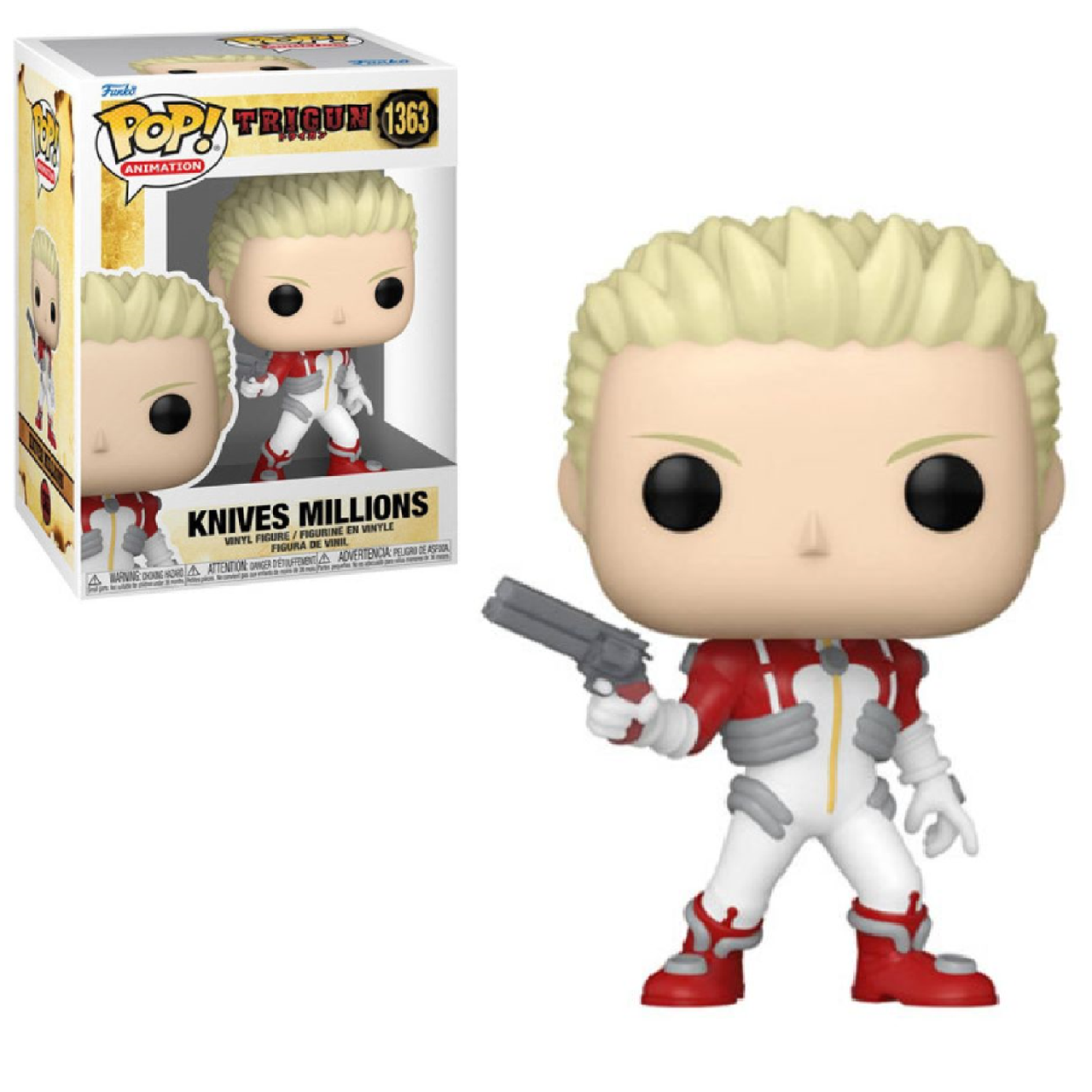 Funko Pop! Animation - Trigun - Knives Millions 1363 *CLEARANCE*