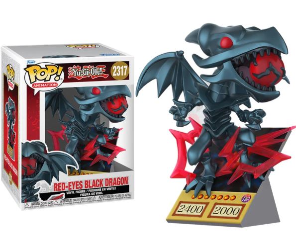 Funko Pop! Animation - Yu-Gi-Oh! - Red-Eyes Black Dragon (Card) 2317