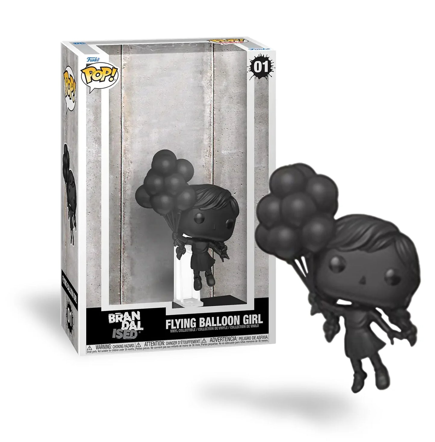 Funko Pop! Art Cover - Brandalized - Flying Balloon Girl 01 *Clearance*