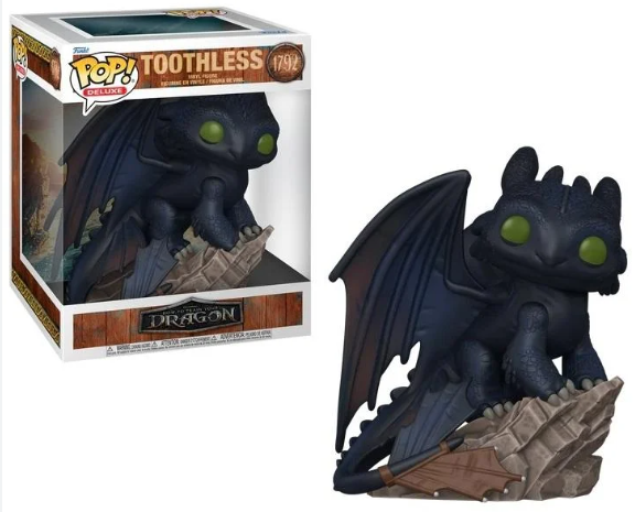 Funko Pop! Deluxe - How to Train Your Dragon - Toothless (Live Action) 1792 6"