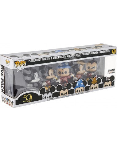 Funko Pop! - Walt Disney Archives - Mickey Mouse 5 Pack *Amazon Exclusive*