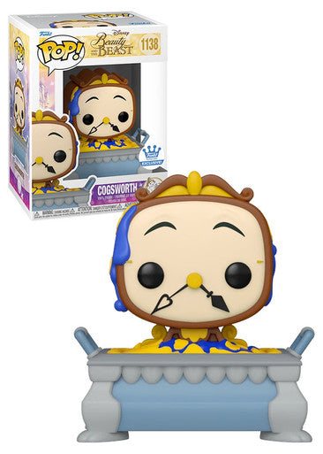 Funko Pop! - Disney Beauty and the Beast - Cogsworth 1138 *Funko Shop Exclusive* *CLEARANCE*