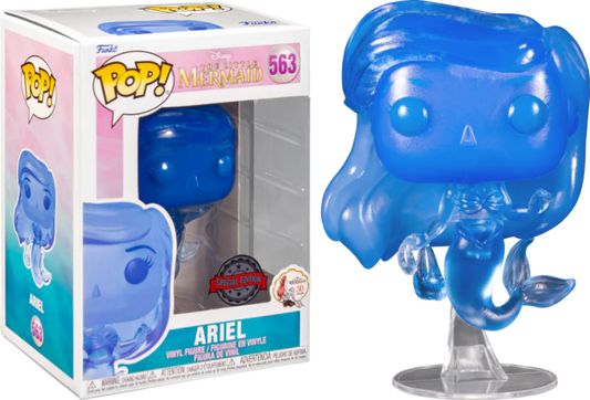 Funko Pop! - Disney The Little Mermaid 30 Years Anniversary - Ariel with Bag Blue Translucent 563 *Special Edition* *Clearance*