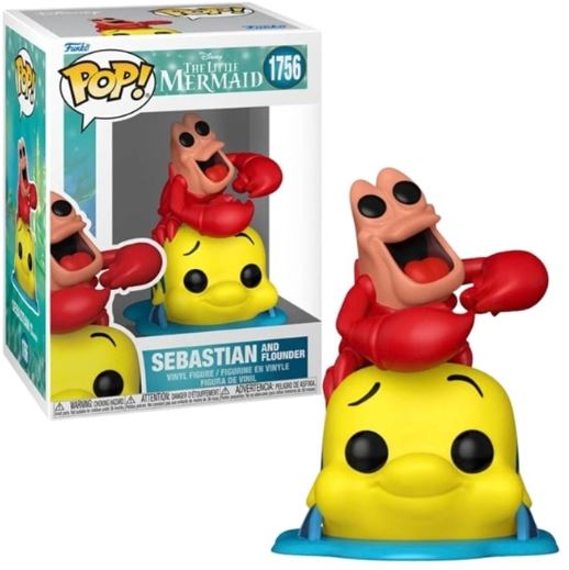 Funko Pop! - Disney The Little Mermaid - Sebastian (And Flowder) 1756