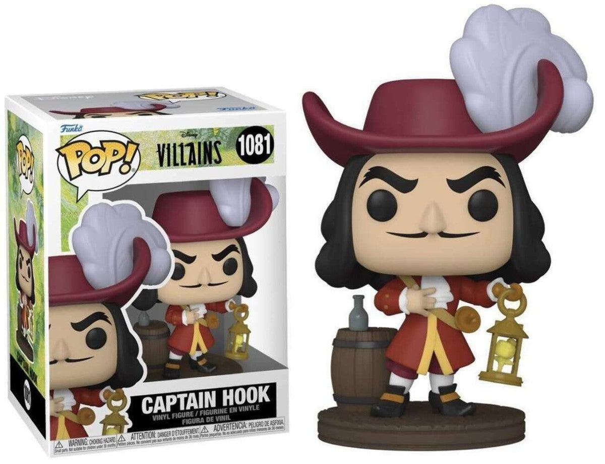 Funko Pop! - Disney Villains - Captain Hook 1081 *CLEARANCE*
