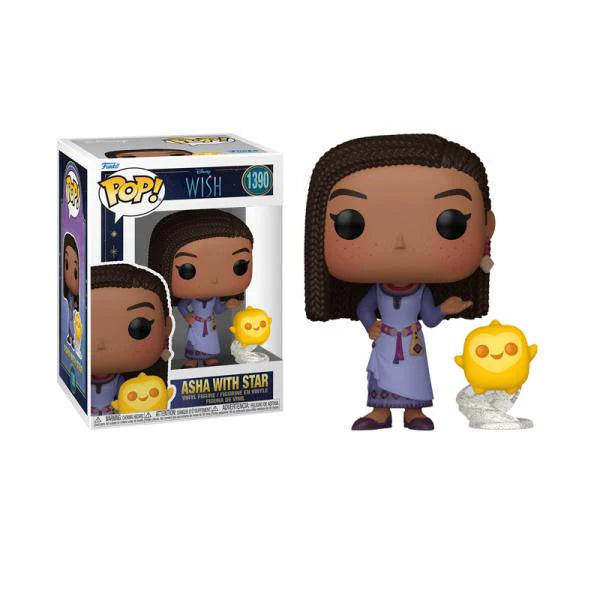 Funko Pop! - Disney Wish - Asha with Star 1390 *LIQUIDATION*