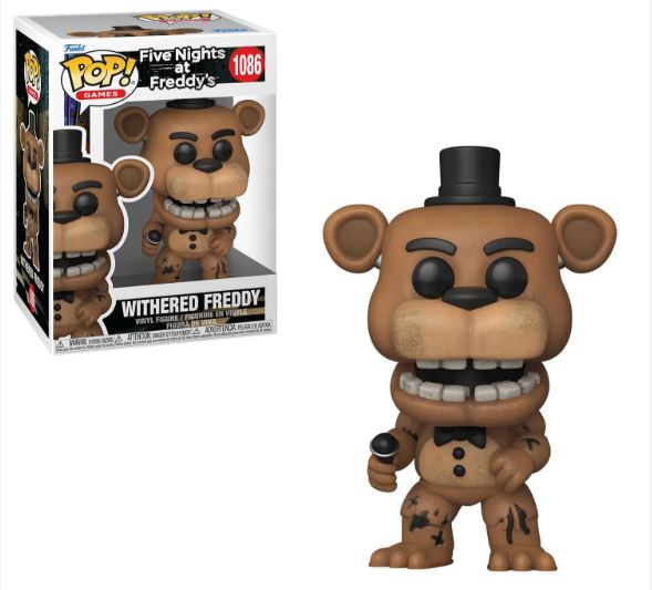 Funko Pop! Games - Five Nights at Freddy's - Whithered Freddy 1086