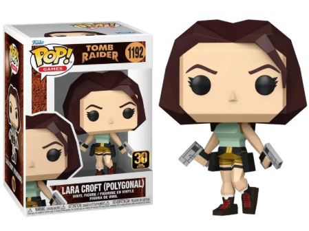 Funko Pop! Games - Tomb Raider - Lara Croft (Polygonal) 1192