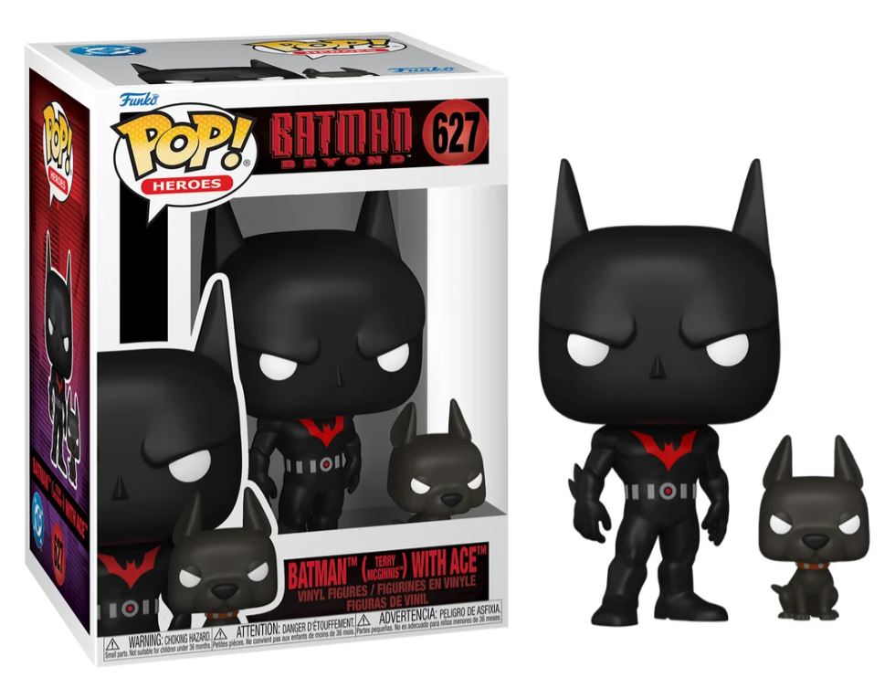 Funko Pop! Heroes - Batman Beyond - Batman (Terry McGinnis) with Ace 627