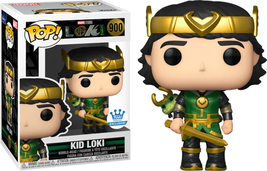 Funko Pop! - Marvel Loki - Kid Loki (Metallic) 900 *Funko Shop Exclusive* *CLEARANCE*