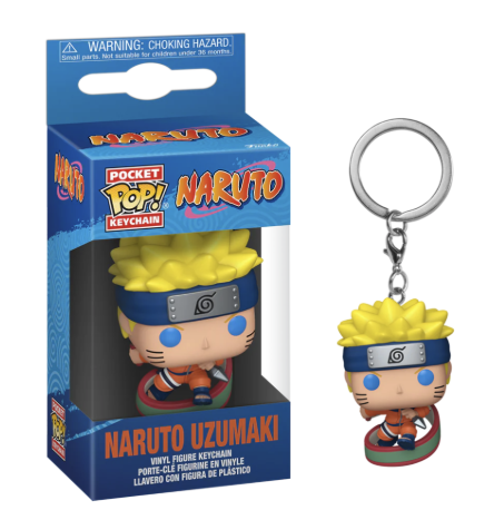 Funko Pocket Pop! Keychain - Shonen Jump Naruto - Naruto Uzumaki (Classic)