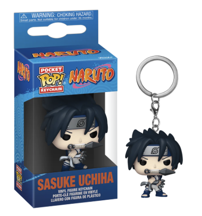 Funko Pocket Pop! Keychain - Shonen Jump Naruto - Sasuke Uchiha (Classic)