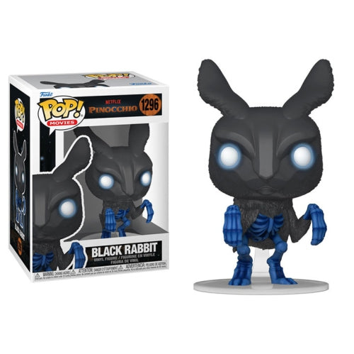Funko Pop! Movies - Netflix Pinocchio - Black Rabbit 1296 *LIQUIDATION*