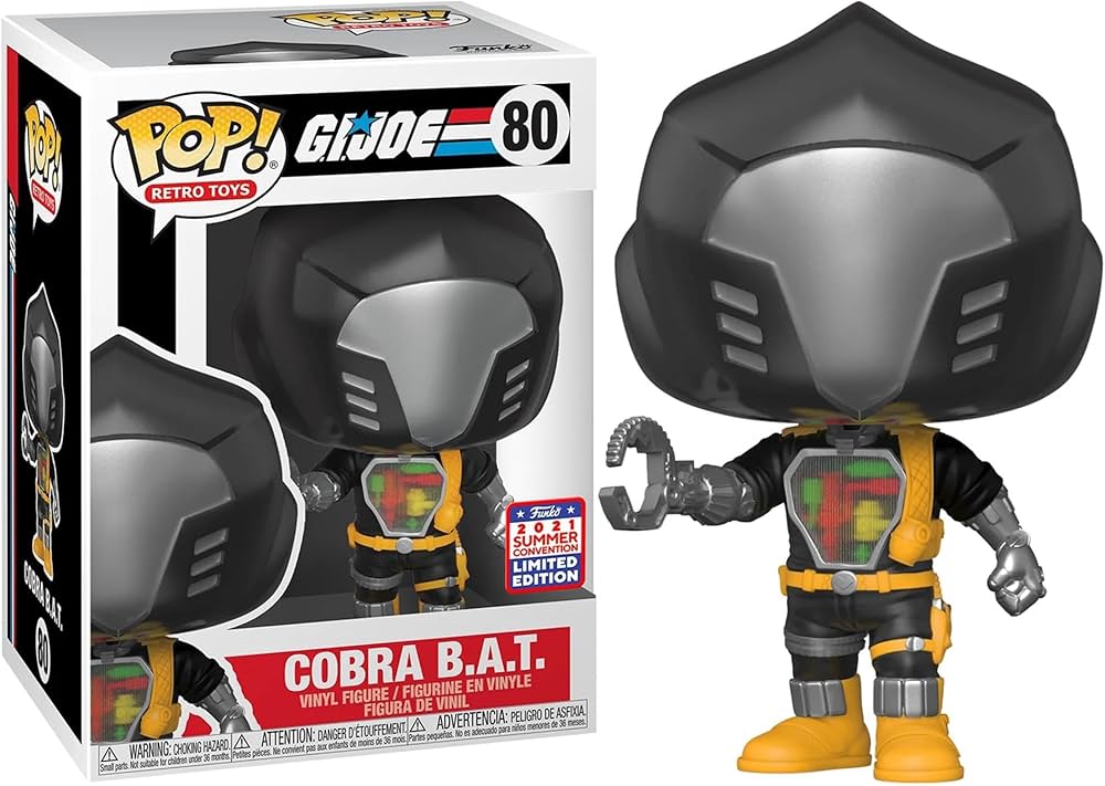 Funko Pop! Retro Toys - GI Joe - Cobra BAT 80 *2021 Summer Convention Limited Edition Exclusive* *CLEARANCE*