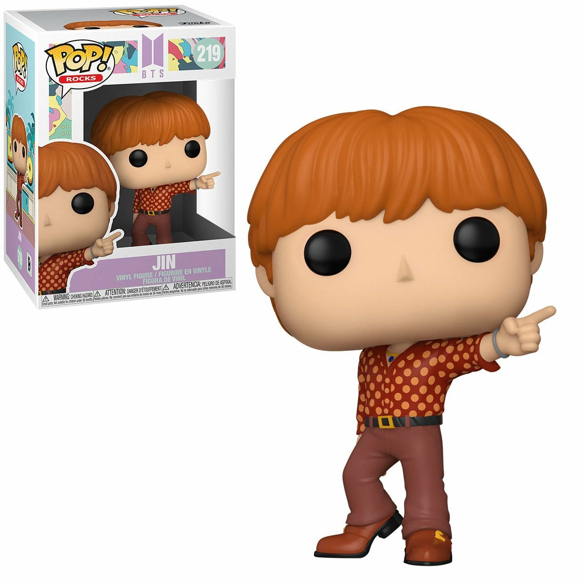 Funko Pop! Rocks - BTS - Jin (Dynamite) 219 *CLEARANCE*
