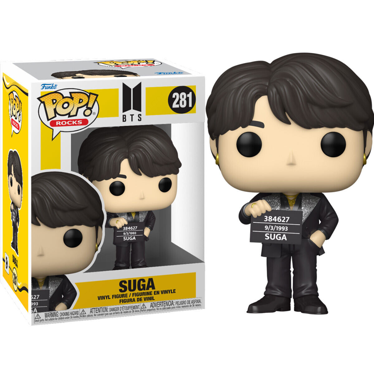 Funko Pop! Rocks - BTS - Suga (Butter) 281 *CLEARANCE*