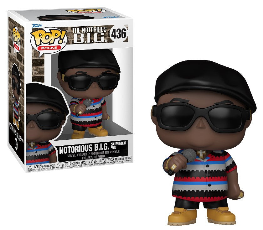 Funko Pop! Rocks - The Notorious B.I.G. - Notorious B.I.G. (Beat the Summer Jam '95) 436