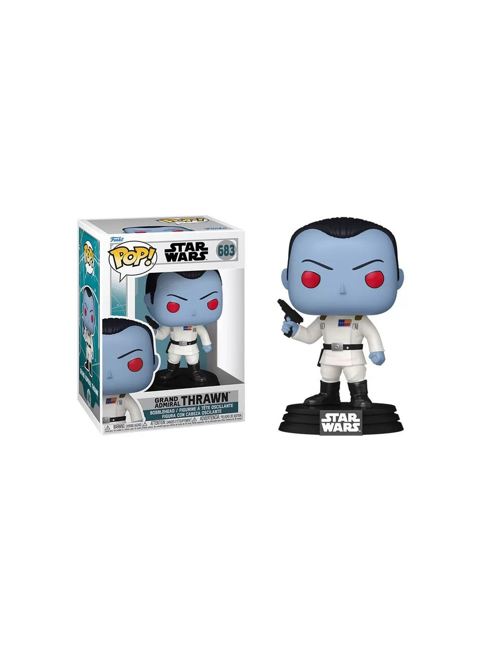 Funko Pop! - Star Wars Ahsoka - Grand Admiral Thrawn 683 *CLEARANCE*