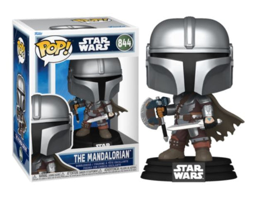 Funko Pop! Animation - Star Wars The Mandalorian and Grogu - The Mandalorian 844