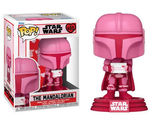 Funko Pop! - Star Wars The Mandalorian - Valentine The Mandalorian 495 *LIQUIDATION*