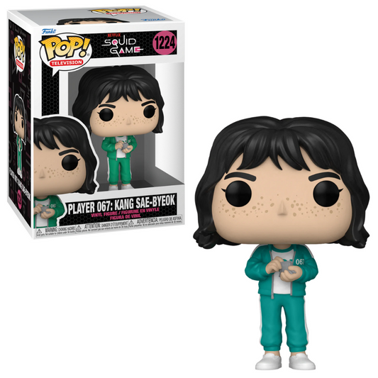 Funko Pop! Television - Squid Game - Player 067: Kang Sae-Byeok 1224 *Clearance*