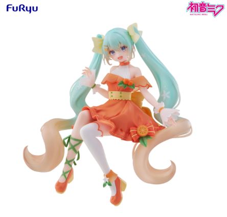 Figurine - Hatsune Miku 初音ミク- Citrus Miku Noodle Stopper Citrus Ver.