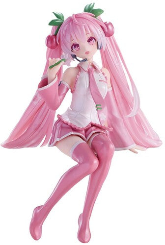 Figurine - Hatsune Miku 初音ミク- Sakura Miku 2024 Pearl Color Noodle Stopper