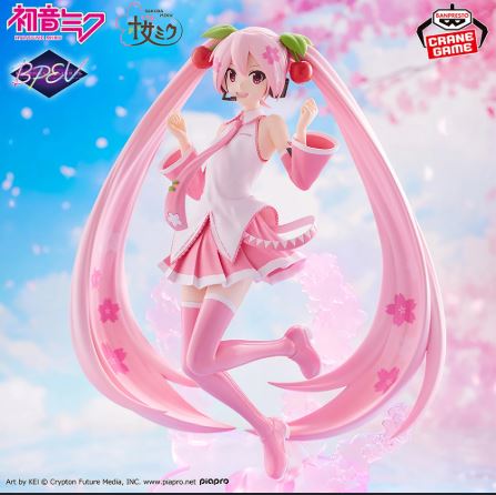 Figurine - Hatsune Miku 初音ミク- Sakura Miku Banpresto Evolve Figure 9"