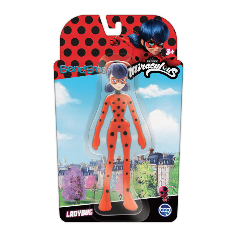 Figurine - Miraculous Ladybug - Bend-Ems Ladybug