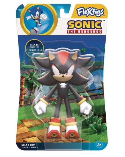 Figurine - Sonic The Hedgehog - Flexfigs Shadow Série 2