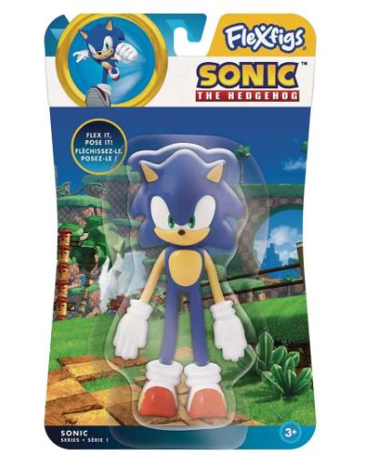 Figurine - Sonic The Hedgehog - Flexfigs Sonic Série 1