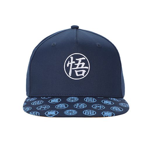 Casquette - Dragon Ball Z - Logo de Goku Bleue Snapback pour Enfant