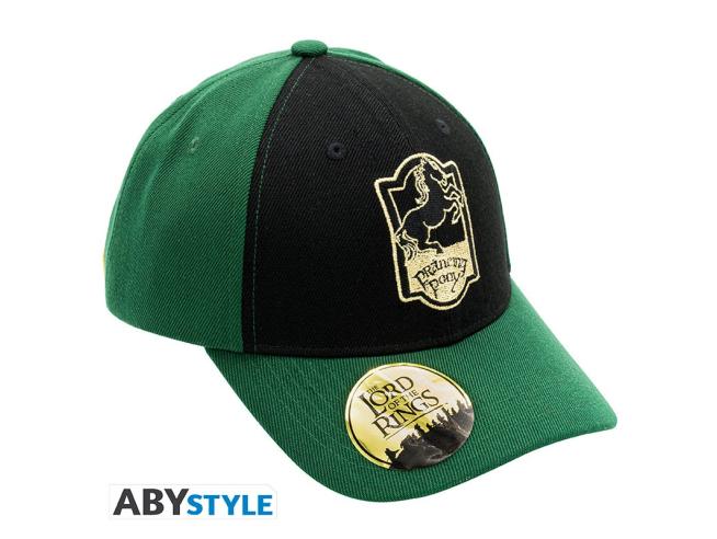 Casquette - Lord of the Rings - "Prancing Pony" Verte et Noire Ajustable