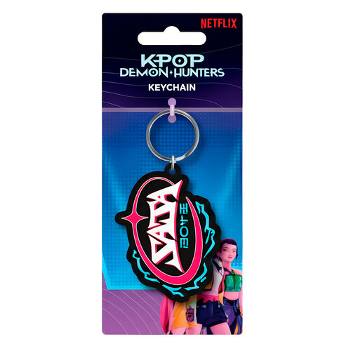 Keychain - Kpop Demon Hunters - Saja Boys Rubber