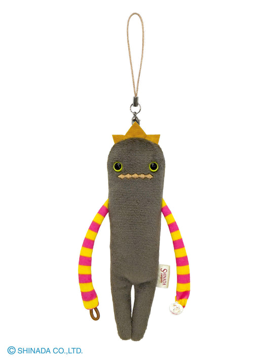 Porte-clés - Mokeke Chimokke - Gin en Peluche avec Attache pour Téléphone 6"