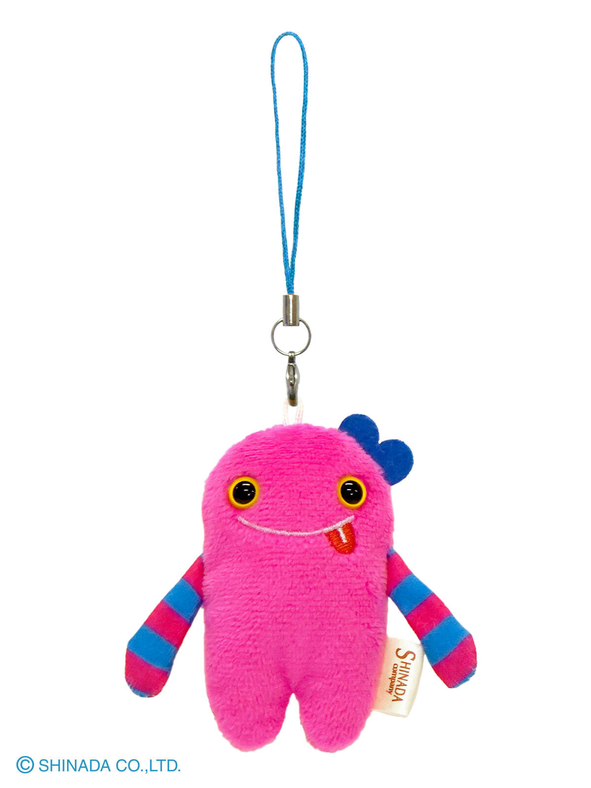 Porte-clés - Mokeke Chimokke - Lume en Peluche avec Attache pour Téléphone 2"