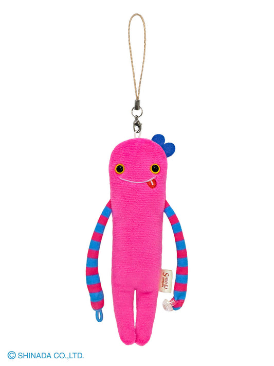 Porte-clés - Mokeke Chimokke - Lume en Peluche avec Attache pour Téléphone 6"