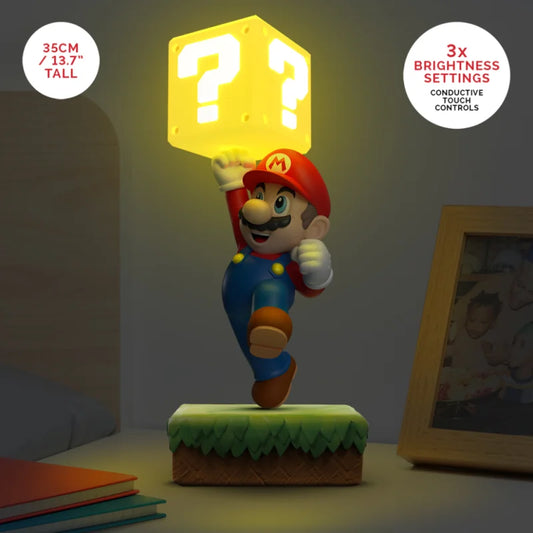 Lampe - Nintendo Super Mario Bros - Mario Frappe un Bloque ?