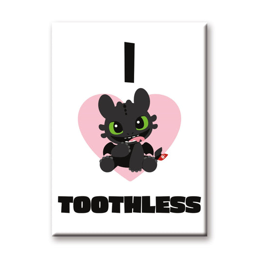Aimant - Dreamworks How to Train Your Dragon- I Love Toothless