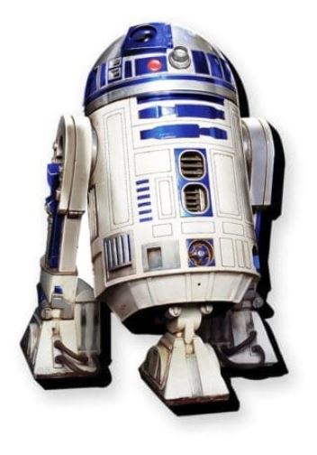 Aimant - Star Wars - R2-D2 en Bois 3D