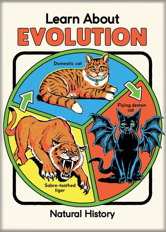 Aimant - Steven Rhodes - "Learn about Evolution"